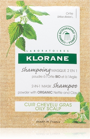 Klorane Nettle Shampoo i pudder