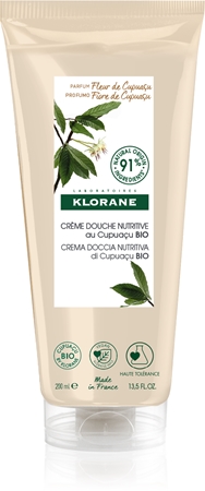 Klorane Cupuaçu Bio Květy cupuacu vyživující sprchový gel pro suchou pokožku