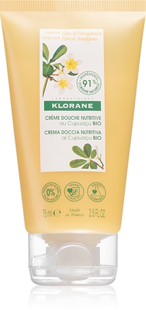 Klorane Cupuaçu Bio Fleur de Frangipanier odżywczy żel pod prysznic