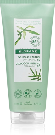Klorane Cupuaçu Bio Sève de Bambou gel de douche nourrissant