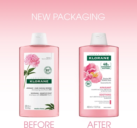 Klorane Peony Soothing Sensitive Hair Scalp Shampoo σαμπουάν για ευαίσθητο δέρμα της κεφαλής