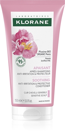 Klorane Peony Soothing Sensitive Hair Scalp Conditioner balzam za lase za občutljivo lasišče
