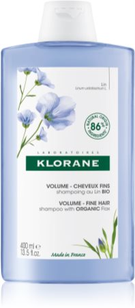 Klorane Flax Fiber Bio Shampoo für feines und schlaffes Haar