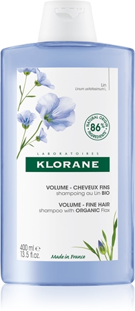 Klorane Len Bio šampon pro jemné a zplihlé vlasy