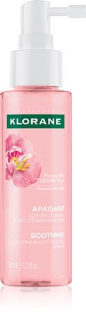 Klorane Peony Soothing Calming & Anti-Itching Serum успокояващ серум за чувствителен и раздразнен скалп