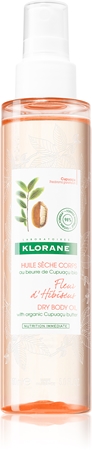 Klorane Cupuaçu Bio Fleur d'Hibiscus huile sèche corps