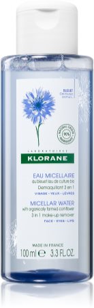 Klorane Cornflower água micelar 3 em 1