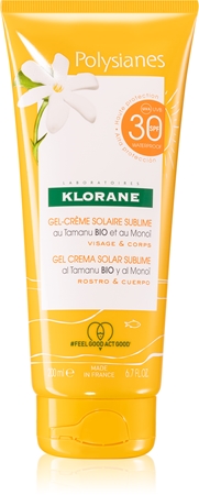 Klorane Monoï & Tamanu gel na opalování SPF 30