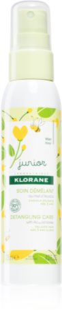 Klorane Junior spray protector pentru copii pentru par usor de pieptanat