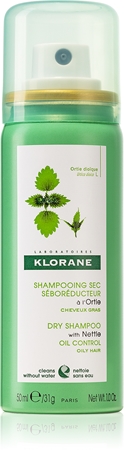 Klorane Kopřiva suchý šampon na mastné vlasy