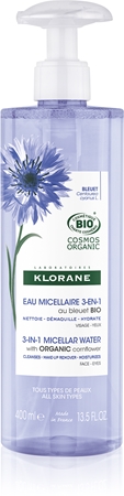 Klorane Chrpa micelární voda 3v1