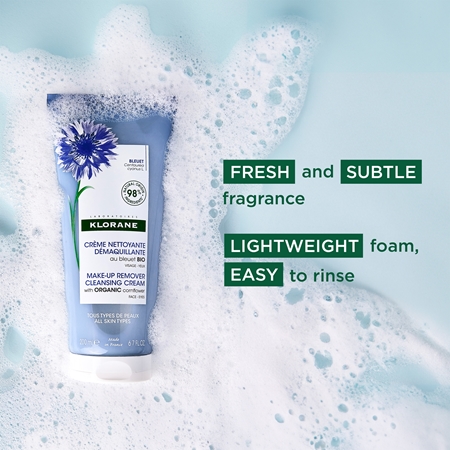 Klorane Chrpa Make-up remover čisticí a odličovací mléko