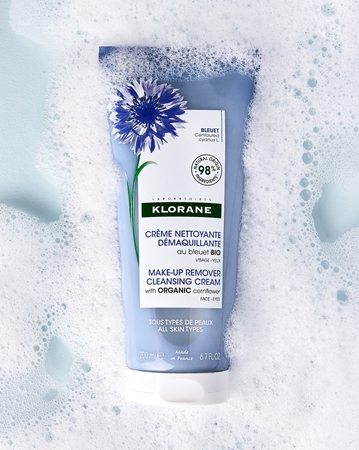 Klorane Chrpa Make-up remover čisticí a odličovací mléko