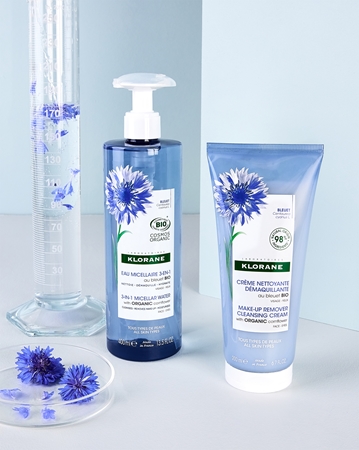 Klorane Chrpa Make-up remover čisticí a odličovací mléko