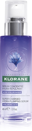 Klorane Chrpa Super-Charged Hydra-Plumping Serum aktivní sérum pro rozjasnění a vyhlazení pleti