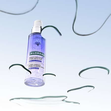 Klorane Cornflower Super-Charged Hydra-Plumping Serum active illuminating and smoothing serum