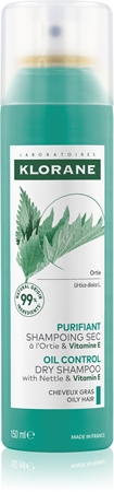 Klorane Ortie shampoing sec pour cheveux gras