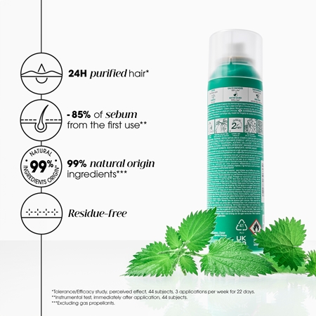 Klorane Ortie shampoing sec pour cheveux gras