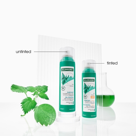 Klorane Nettle Ortie shampoing sec pour cheveux gras