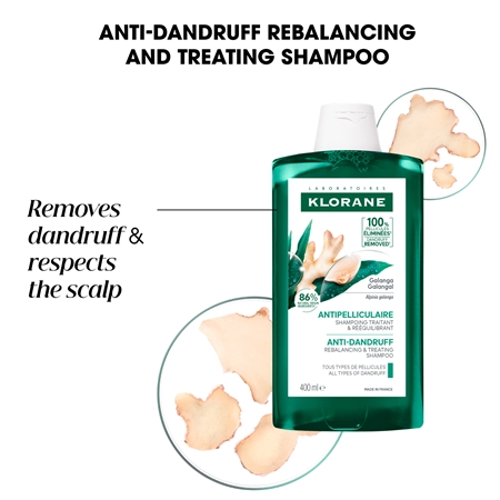 Klorane Galanga Fugtende antiskæl shampoo