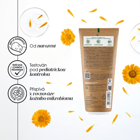 Klorane Bébé Calendula hydratační krém pro dětskou pokožku