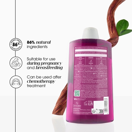 Klorane Quinine Growth Accelerating Shampoo Shampoo for hair growth and strengthening from the roots