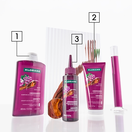 Klorane Quinine Growth Accelerating Shampoo Shampoo for hair growth and strengthening from the roots
