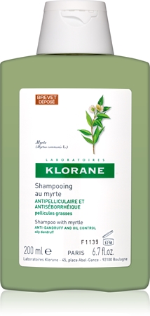 Klorane Myrtle Shampoo To Treat Oily Dandruff
