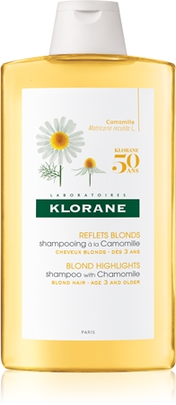 Klorane Chamomile sampon szőke hajra