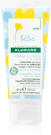 Klorane Bébé Nutrition nährende Crem für Kinder