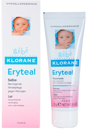 Klorane Bébé Erytéal pomada protetora para rabinho do bebé