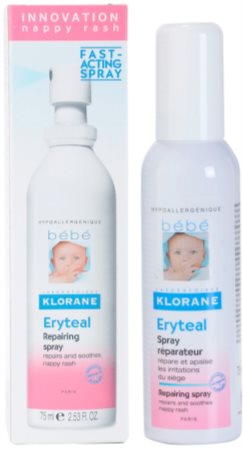 Klorane Bébé Erytéal spray przeciw odparzeniom