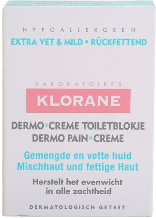 Klorane Dermo Pain Creme szappan kombinált és zsíros bőrre