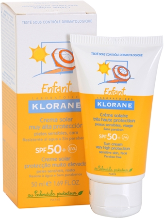 Klorane Kids opalovací krém pro děti SPF 50+