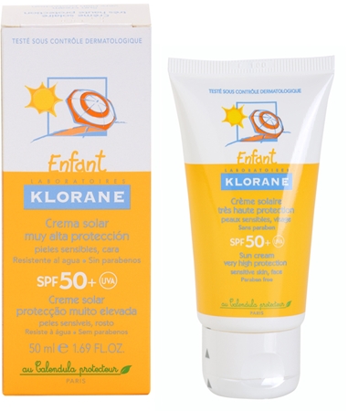 Klorane Kids opalovací krém pro děti SPF 50+