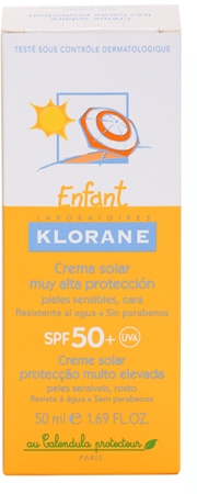 Klorane Kids opalovací krém pro děti SPF 50+