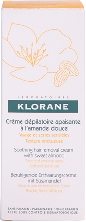 Klorane Hygiene et Soins du Corps crema depilatoria calmante para el rostro y zonas sensibles