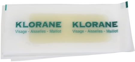 Klorane Hygiene et Soins du Corps Enthaarungswachsstreifen für das Gesicht und empfindliche Partien