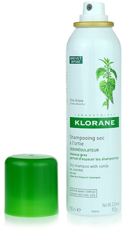 Klorane Nettle champô seco para cabelo oleoso