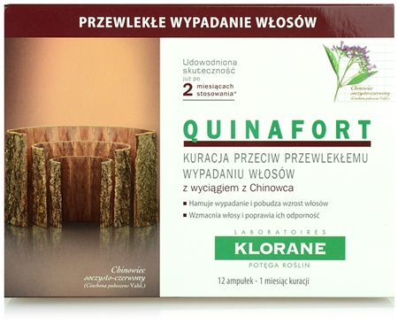 Klorane Quinafort Kur gegen Haarausfall