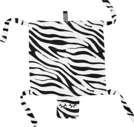 KLRK Home Wild B&W Zebra manta infantil