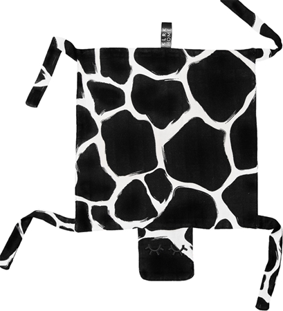 KLRK Home Wild B&W Giraffe Kuscheldecke