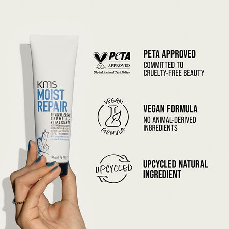 KMS Moist Repair Revival Creme Moisturising Cream to treat hair brittleness