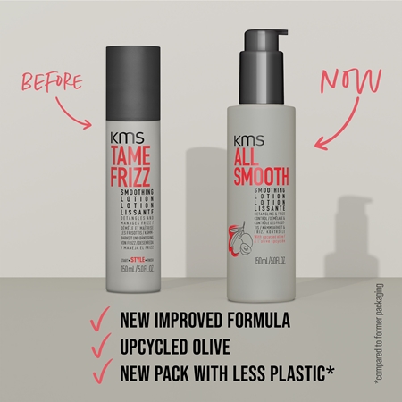 KMS All Smooth Smoothing Lotion Smoothing Milk to treat frizz