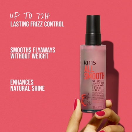 KMS All Smooth Weightless Anti-frizz Serum Light Serum to treat frizz