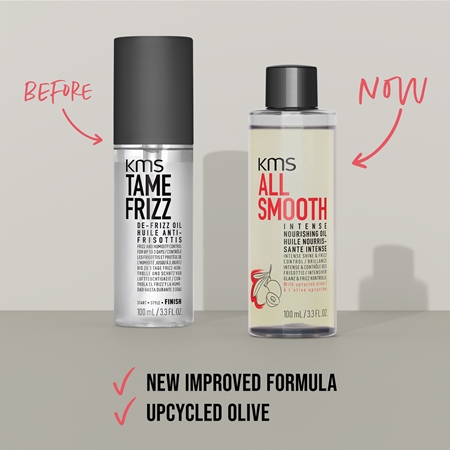 KMS All Smooth Intense nourishing Oil Intensive Nourishing Oil to treat frizz