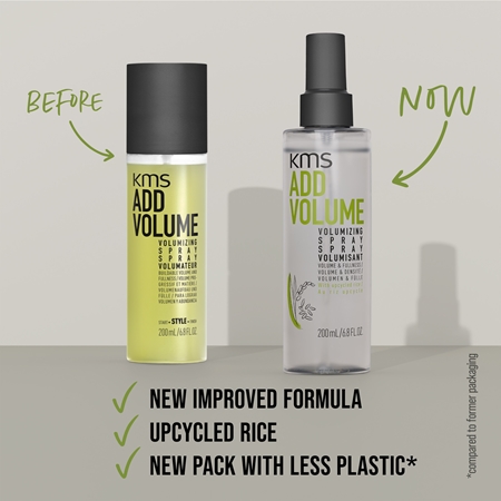 KMS Add Volume Volumizing Spray spray for volume from the roots
