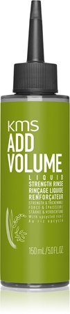 KMS Add Volume Liquid Strength Rinse Hair Treatment for hair visibly lacking density