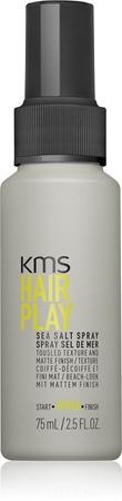 KMS Hair Play Sea Salt Spray Sāls sprejs loku veidošanai