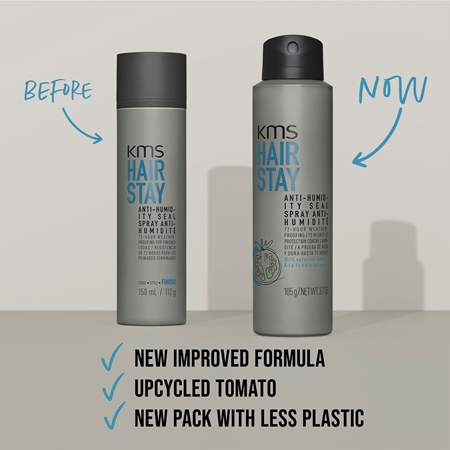 KMS Hair Stay Anti-Humidity Seal Hair Spray for natural hold and shine